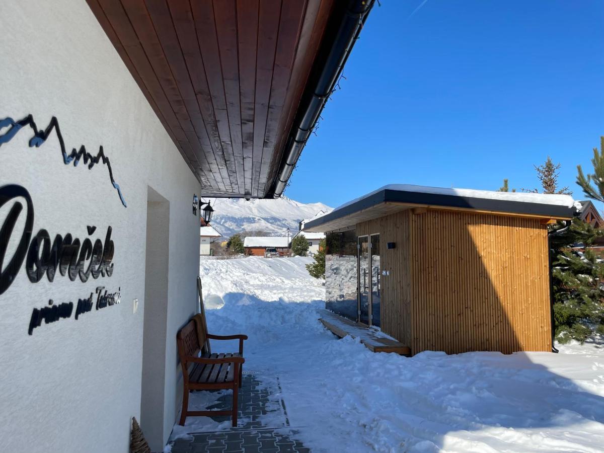 Domcek & Sauna Garden Stará Lesná 외부 사진