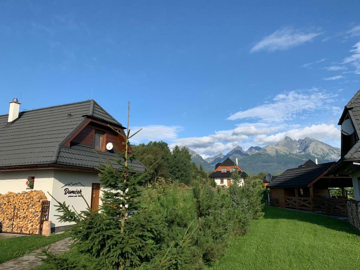 Domcek & Sauna Garden Stará Lesná 외부 사진