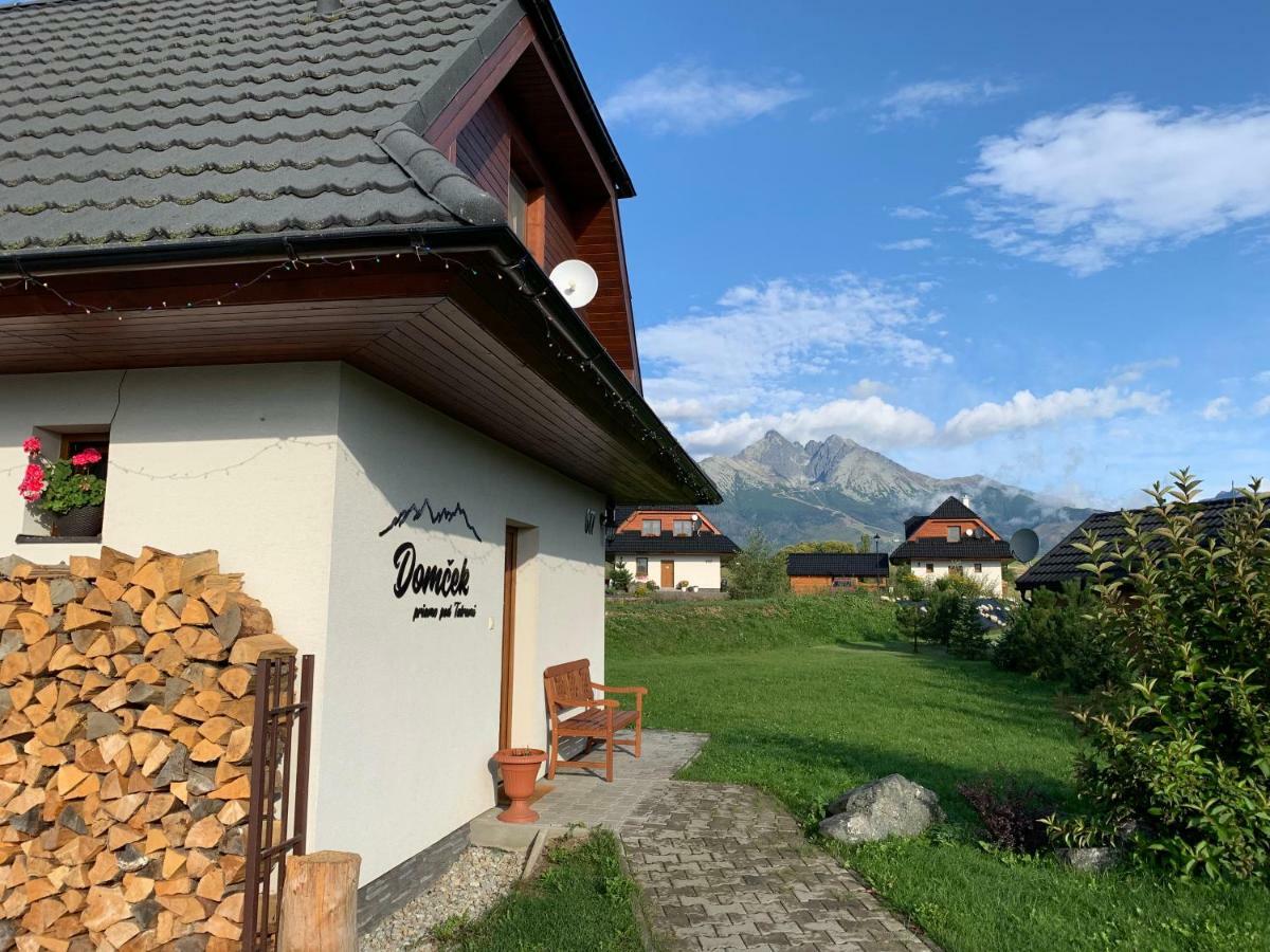 Domcek & Sauna Garden Stará Lesná 외부 사진